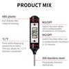Digital Meat Thermometer Cooking Food Kitchen BBQ Probe Water Milk Oil Liquid Oven Digital Temperaure Sensor Meter TP101