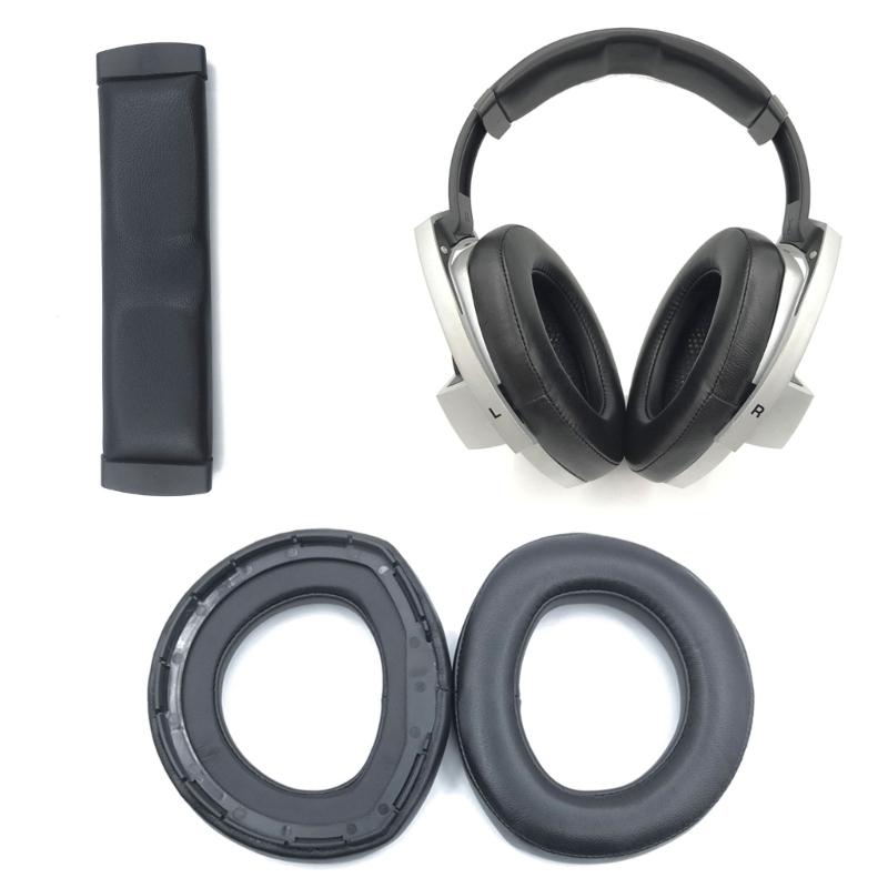 Lambskin Headband Cushion/Replacement Earpad Enhances Comfort and Noise Isolation for HD800 HD800S