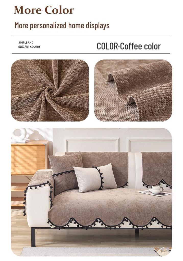 Universal All-Season Non-Slip Sofa Seat Cushion Cover - 2026 High-End Design