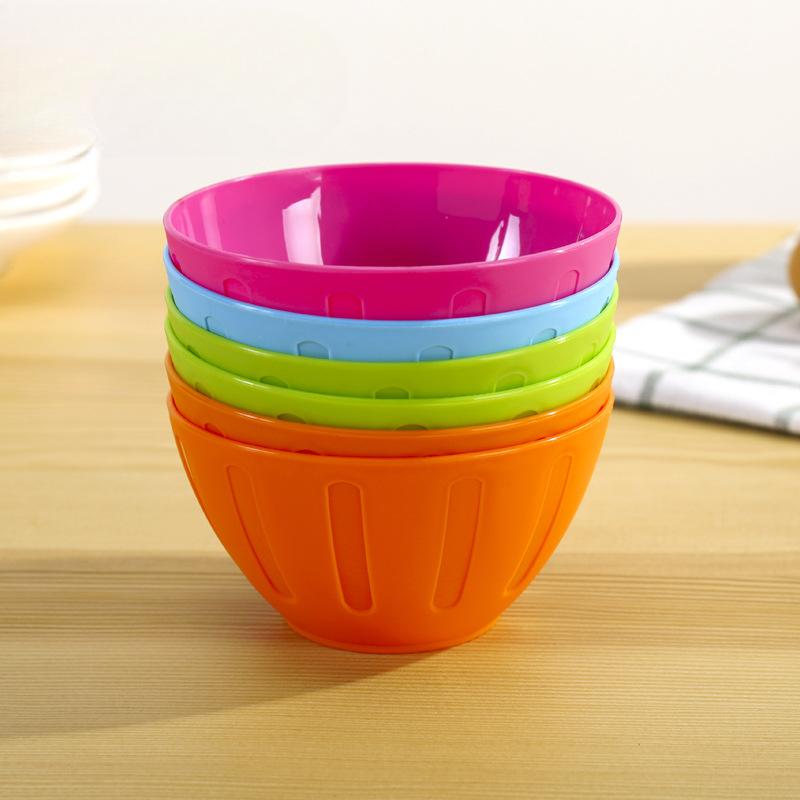 Creative Bowl, Colorful Salad Bowl, Shaved Ice Bowl, Ice Porridge Bowl, Ice Cream