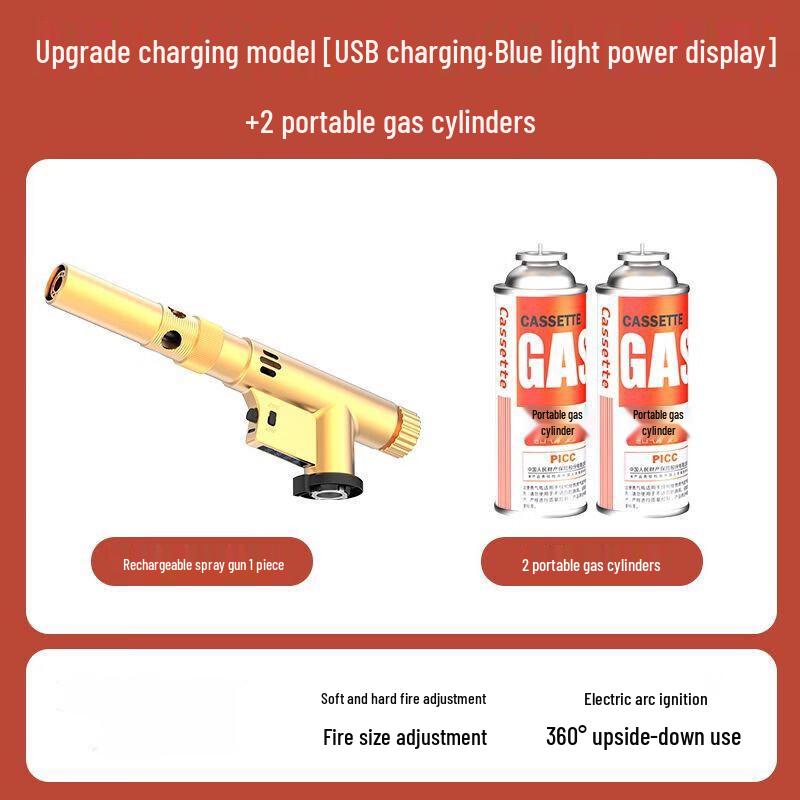 ZISIZ Portable Butane Torch Kit