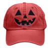 HX6F Eye Catching Baseball Cap Halloween Theme Practical Construction Adjustable Closure