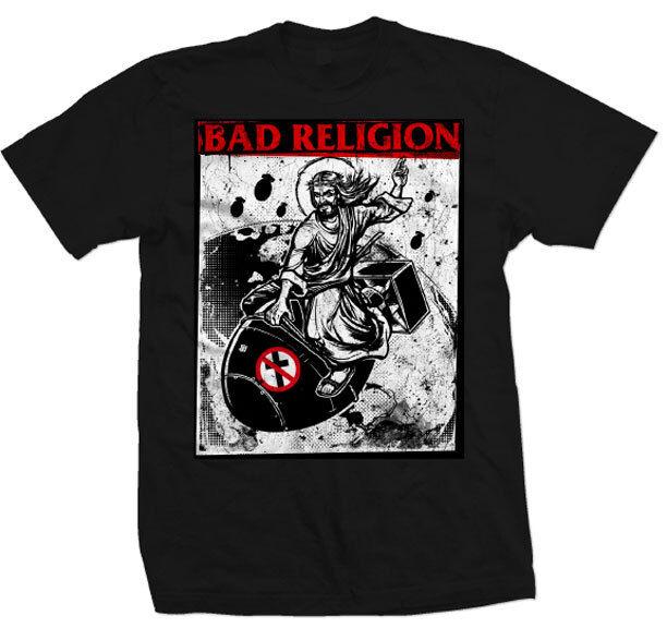 

Футболка унисекс Bad Religion Atomare Иисуса бренда Tsurt Goods