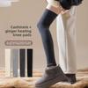 Wool Knee and Leg Protectors, Long Sleeves, Cold-proof and Anti-slip Thigh Socks, Warm Knee and Leg Protectors, Over-the-knee Socks