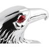 Acouto Hood Ornament, Front Eagle Head Motorcycle Front Bonnet Eagle Head Universal Motorcycle Front Mudguard Decor Ornament Eagle Head Statue
