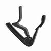 Portable Quick Change Tune Clamp Handheld Tuner Capo for Folk Guitar Black