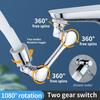 Rotatable 1080° Universal Splash Filter Faucet Extender 720° Aerator Sprayer Head With Swivel Sink For Kitchen Bathroom