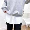 Shop   Women Inner Layered Fake Shirt Skirt Won Wsk Wfg7j6q
