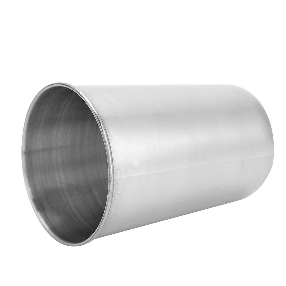 4pcs Portable Stainless Steel Cups Set for Outdoor Camping Travel (L)