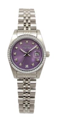 Technos T6929SV Date Silver Women's Watch,