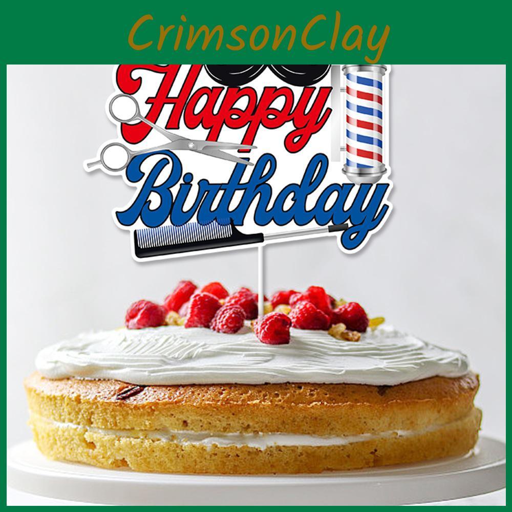 Birthday Hairdresser Themed Cake Decor Plugin For Celebration And Photography