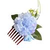 Side Clip Flower Hair Comb Bohemian Wedding Bride Accessories  Water Splashing Festival