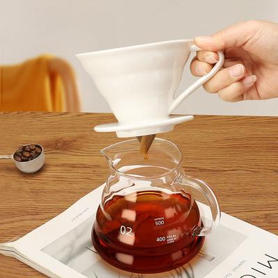 Kahve Potu Seti Paylaşım Potu Kahve Filtre Fincanı El Demleme Kahve Seti Yeniden Kullanılabilir Kahve Gereçleri Kahve Servis Takımları Aksesuarlar