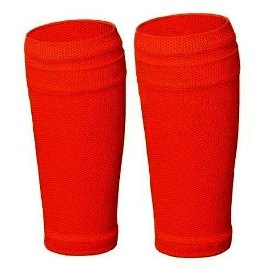 Men's Double Layer Breathable Mid-Calf Shin Guard Football Socks Set