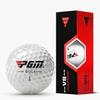 PGM Golf Balls, 3-Pack, Surlyn Cover, Alignment Line, High Durability, Increased Distance, Beginner-Friendly