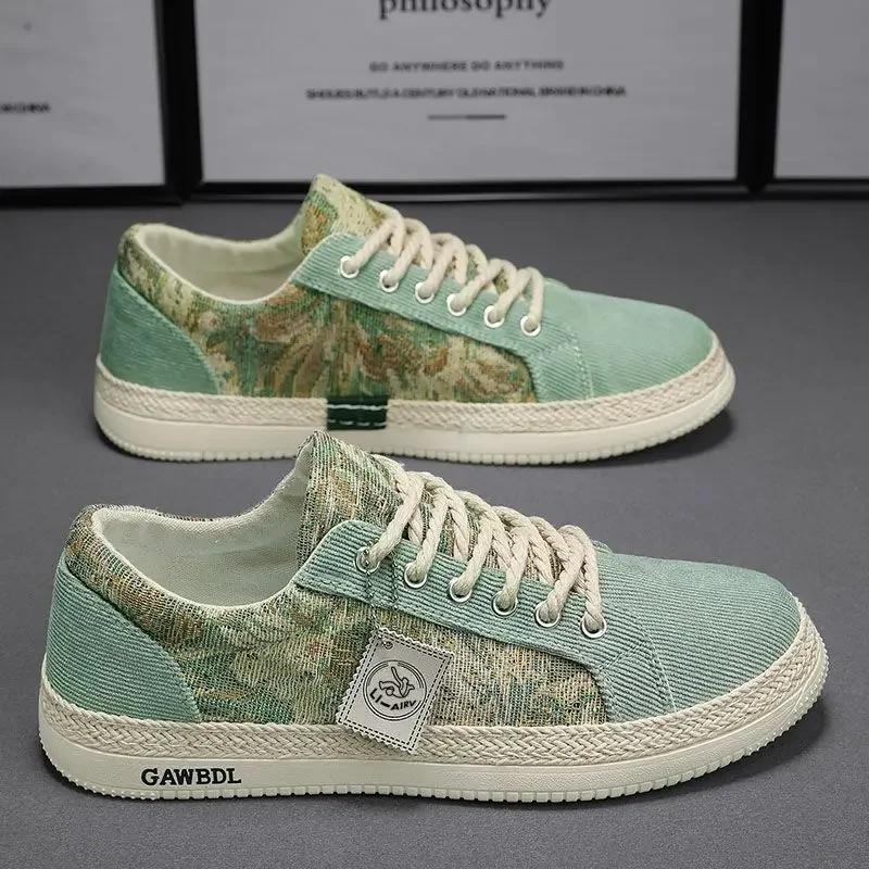Man Shoe Breathable Summer Casual Shoes for Men Canvas Designer Luxury Shipping Free Cheap Liquidation Size 45 Leisure Sneakers