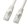 SANWA SUPPLY Category 6A Stranded LAN Cable (White, 10m) KB-T6AY-10W