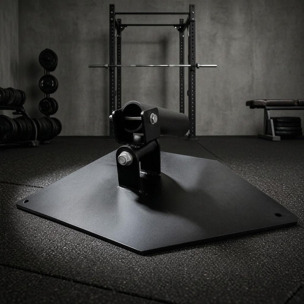 Landmine Barbell Attachment Non-Slip with Base Plate