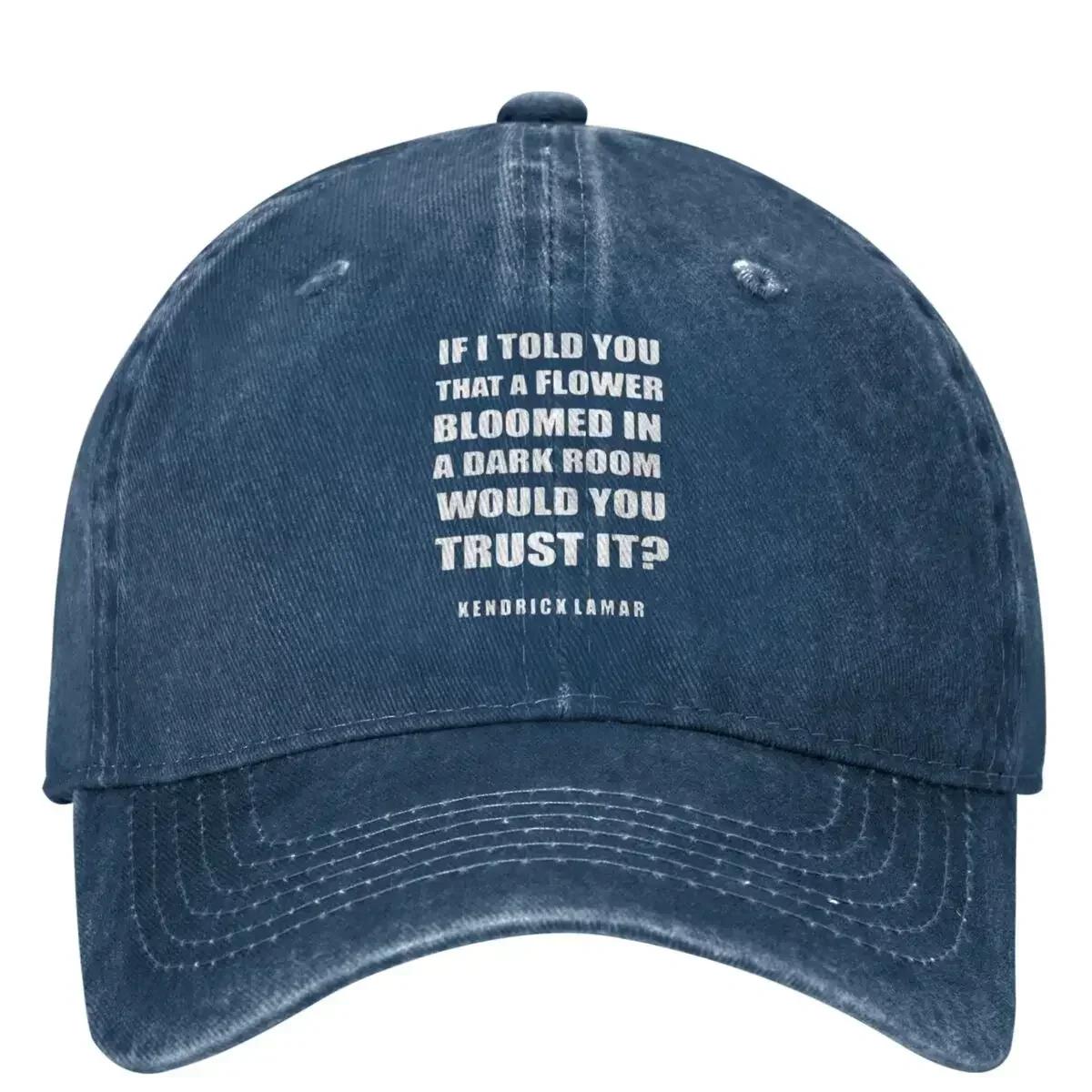

Kendrick Lamar Lyrics Washed Baseball Cap Musician Casual Hip Hop Dad Hats Summer Unisex Women Tennis Skate Sunshade Baseball Caps One Size