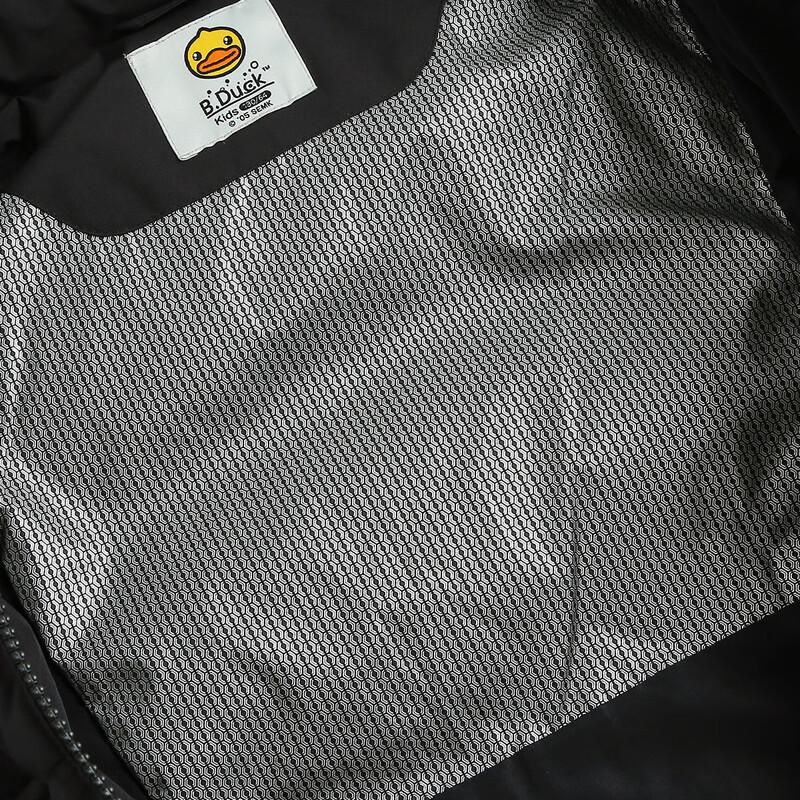 B.Duck Kids' Winter Mid-Length Down Jacket