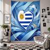 Uruguay Football Wall Tapestry Home Decor Wall Hanging Cloth for Bedroom Living Room Background