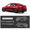 For Tesla Model 3 Highland Headlight Taillight Protective Film for Model 3+ Headlamp TPU Blackened Color Changing Films Full Fit