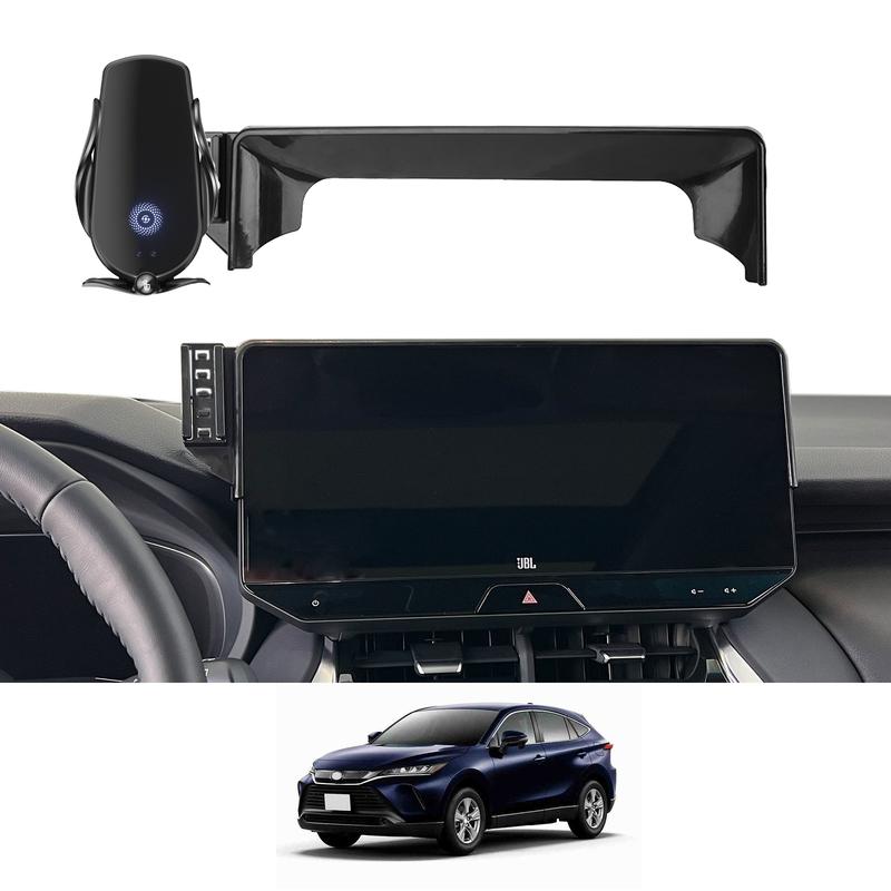 for Toyota Harrier Venza -2024 XU80 Phone Holder Screen Fixed Navigation Bracket Base Wireless Charging Accessories
