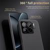 Business Leather Soft Frame Protect Case for Xiaomi 17T 15T 14T Pro Ultra 17 Pro Max Built-in Car Magnetic Solid Color PU Cover