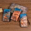 Johnature Vintage Wallet Genuine Leather Deer Head Embossed Women Long Wallets Natural Real Cowhide Hand Purse