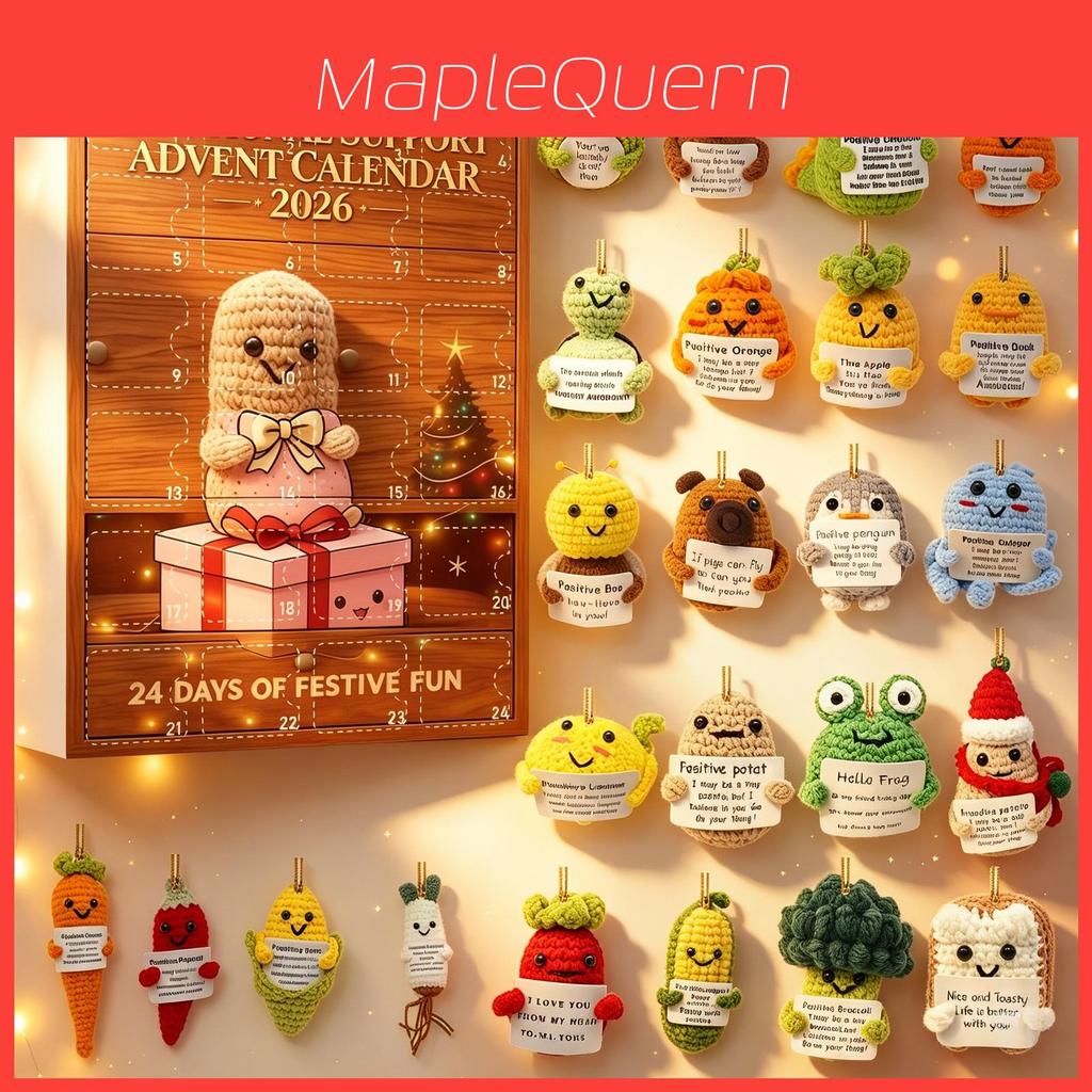 Christmas Support Advent Calendar With Cartoon Acrylic Components For Holiday Gifts And Celebrations