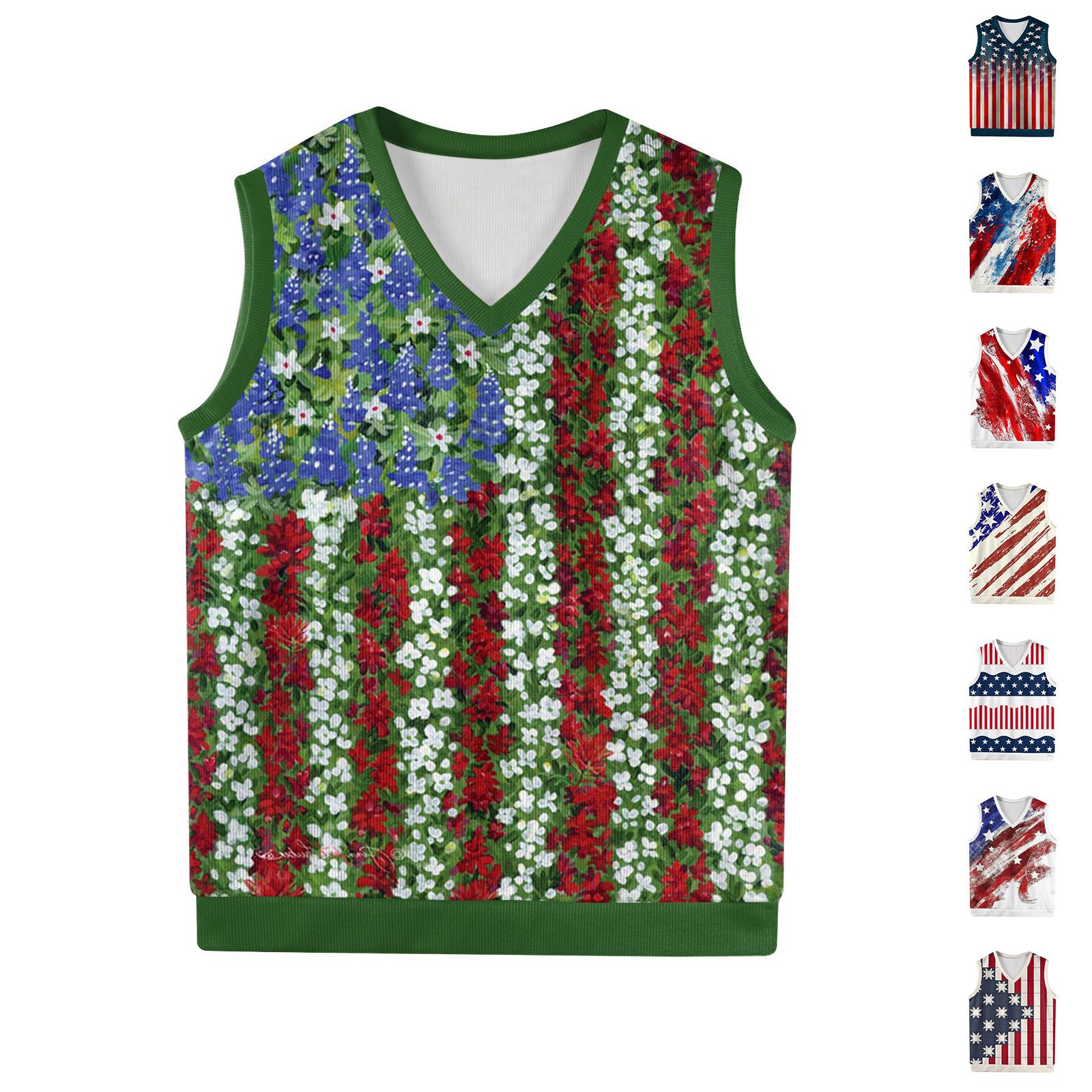 

Men s V-neck Vest Sleeveless Knitted Pullover XL