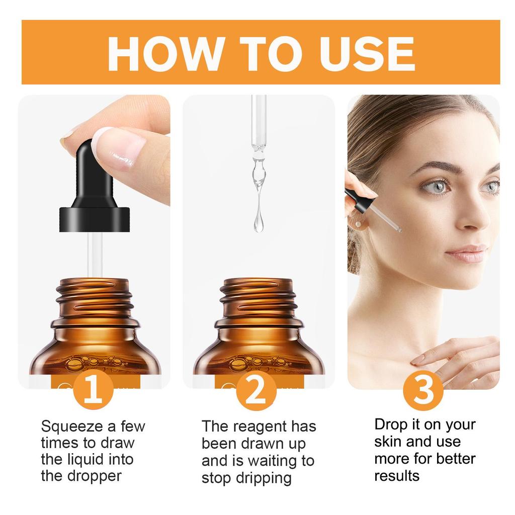 20% Vitamin C  Serum-Refreshing And Moisturizing The Skin, Non-Greasy And Easy To Absorb-Suitable for all Skin Types, 30ml