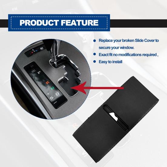 Schaltschieber Mittelkonsole Schiebeschutz Passend für Lexus IS-F 2011-2014 IS250 IS350 2006-2013 Ersatz Schalthebel Position Schiebeschutz
