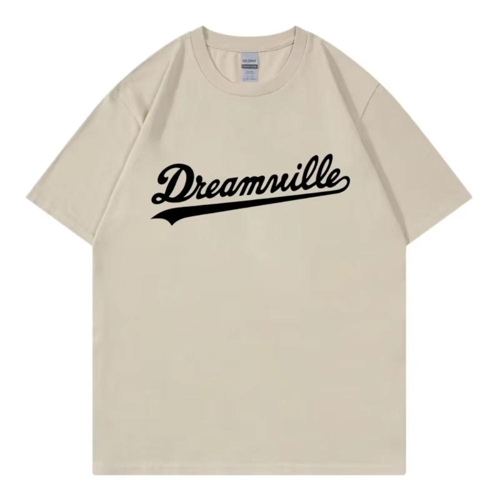 

Rapper J Cole Dreamville Print Tshirt High Quality Fashion Short Sleeve Tshirts Unisexs Women Summer Casual Loose Cotton T Shirt 4XL