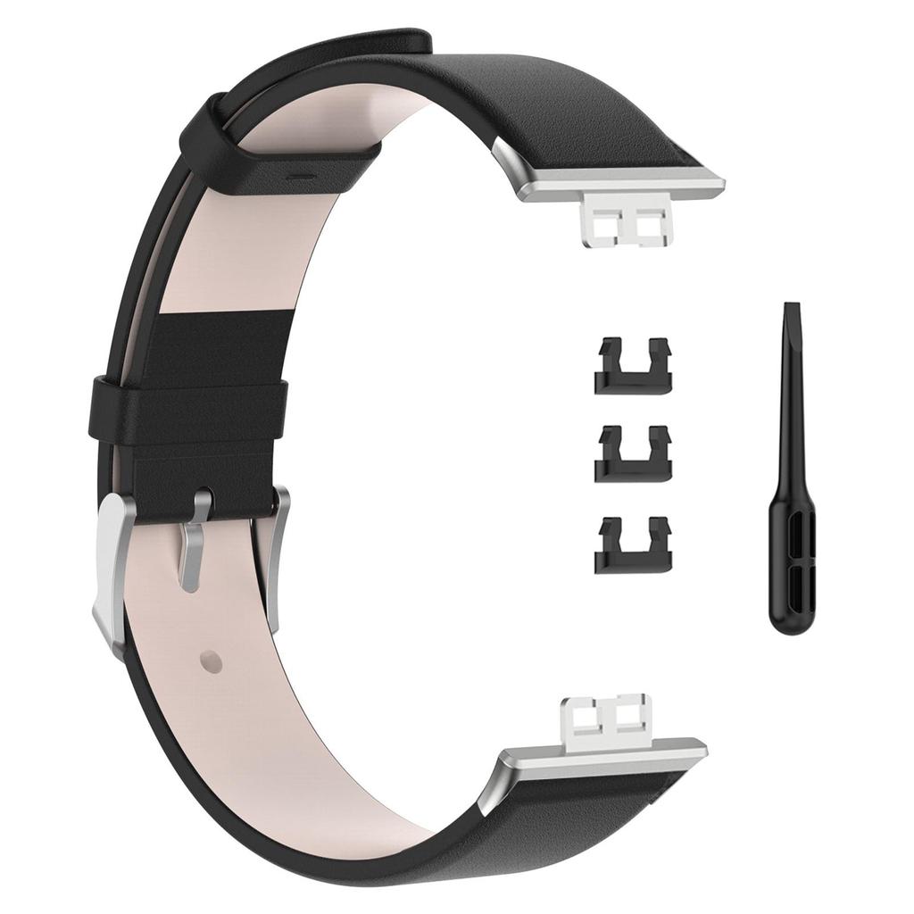 Smart Watch Leather Replacement Strap Blue Smart Watch Wristband Strap for FIT Watch