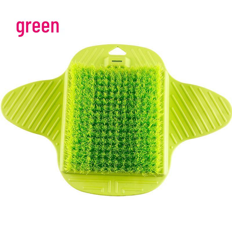 Wearable Foot Scrubber: Slipper-Style Sole Brush for Effortless Foot Washing