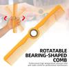 With Bearing Spinning Cutting Comb Professional Anti-static Barber Comb Fidget Hair Comb  Women Men