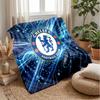 Coperta a tema Chelsea FC Morbida coperta in flanella Coperta morbida da divano Coperta accogliente per divano e letto per la decorazione della casa