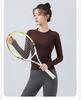 Women's Autumn/Winter Long Sleeve Round Neck Yoga & Fitness Top