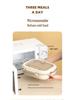 304 Stainless Steel Insulated Bento Lunch Box - Large Capacity, Food-Grade, Sealed Container for Students