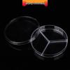 Transparent Disposable Plastic Petri Dish for Bacterial Cell Culture