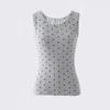 Jin Yin 3-Color Slimming Polka Dot Tank Top - Fashionable, Stretchy, Spicy Girl Style for Summer 2024