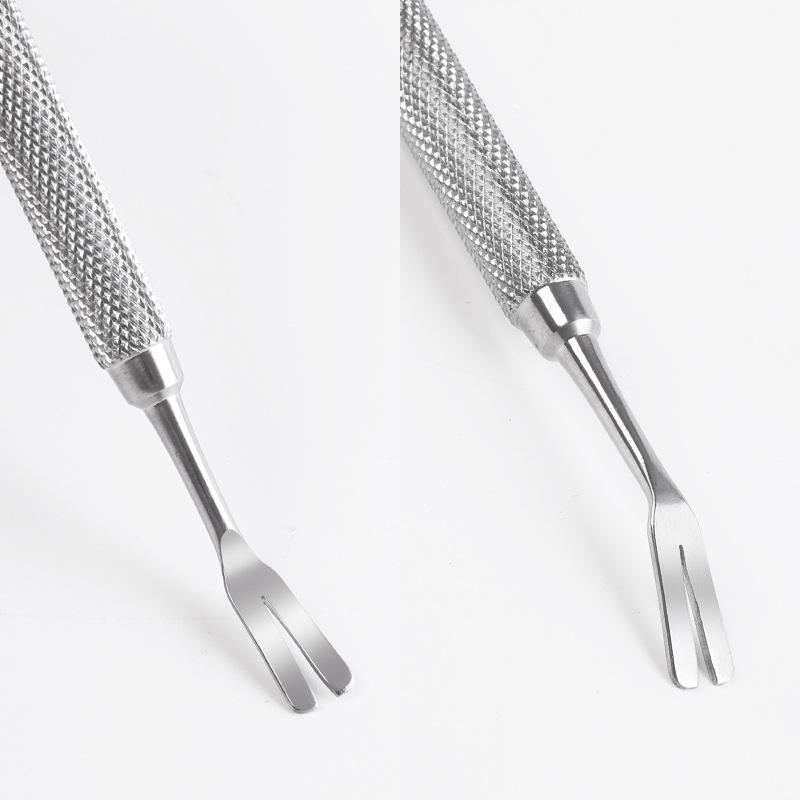 Stainless Steel Pet Lice & Tick Removal Tool - Flea Extractor & Cleaning Fork