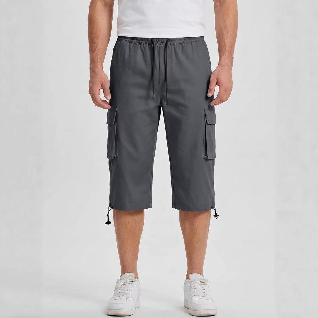 Men's Summer Outdoor Lace-up Workwear Casual Shorts