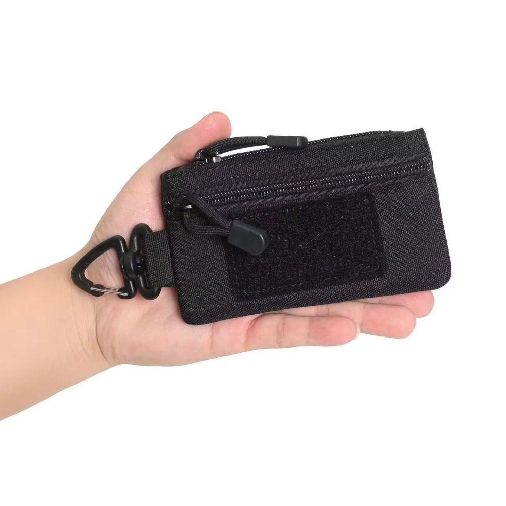 Small Bag Zipper Waist Pouch Waist Hanging Men Coin Purse  Shopping Traveling