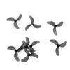 8Pcs Diy Accessories For Rc Fpv Racing Freestyle 1.8Inch Cinewhoop Toothpick Drones 45Mm 3-Blade Pc Propeller 1Mm 1.5Mm