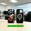 Hazbin Hotel Husk  Phone Case For iPhone17,16,15,14,13,12,11 Plus,Pro Magnetic with Magsafe Wireless Charging