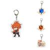 Vibrant Cartoon Keychain With Alloy Silicone Chain For Kids And Fans