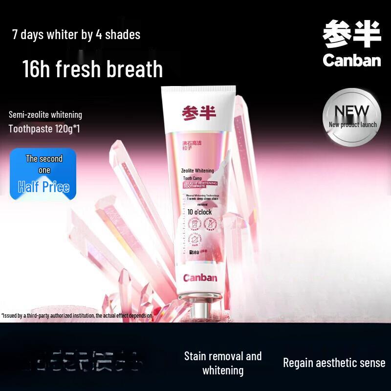 Зубная паста Sanban Zeolite Whitening
