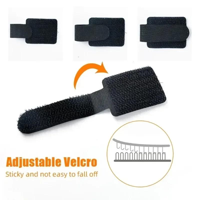 Self-adhesive Sewing Organizer Storage Boxes Reusable Cable Ties Fastening Wire Knit Bag Cables Manager Fasteners Computer Desk
